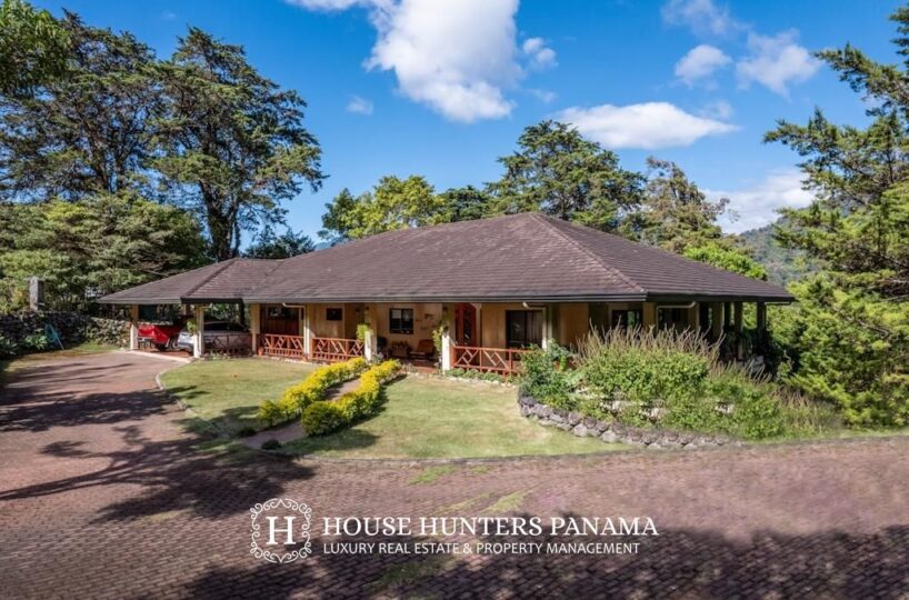 Luxury Ranch Style Home for Sale in Boquete Panama 