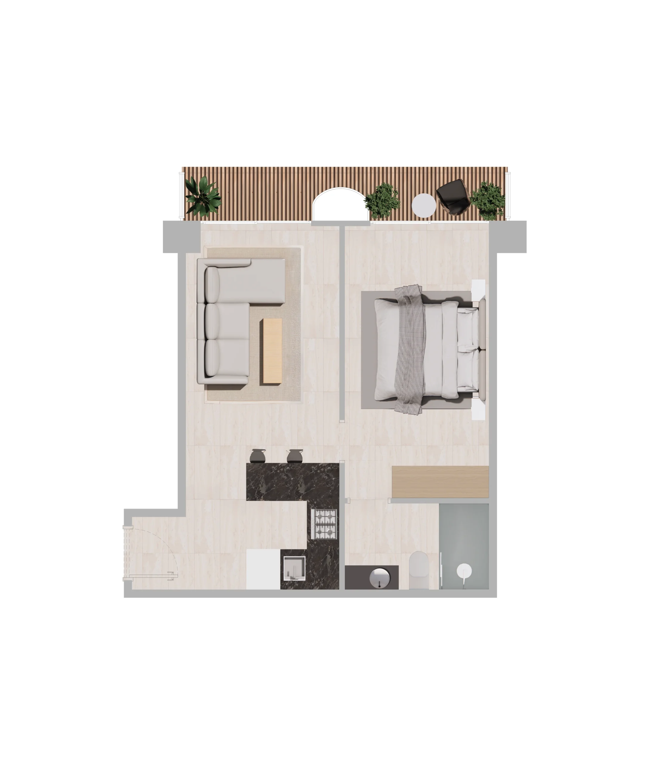 L: 48.16 m² / 518.4 ft²