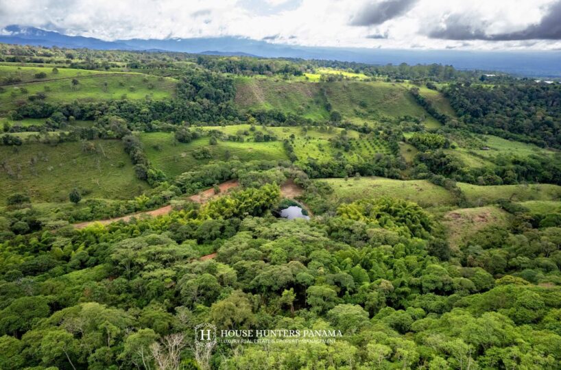 Land with Lake near Boquete Panama