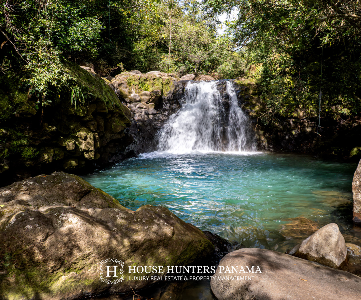 Caldera Panama Land For Sale With Private Waterfall