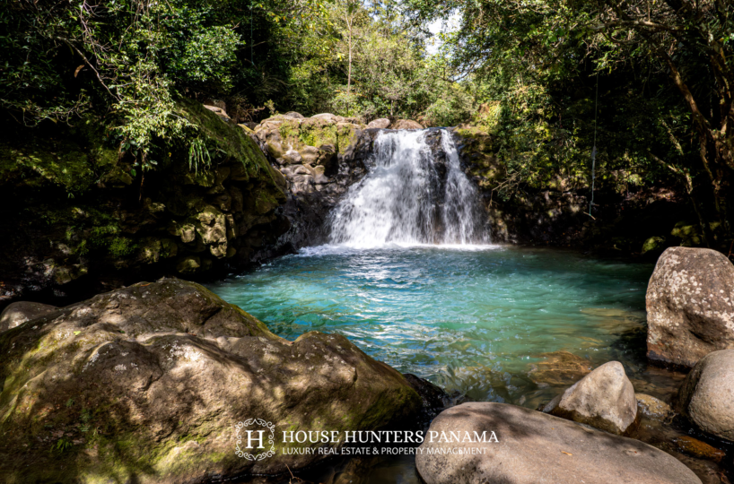 Caldera Panama Land For Sale With Private Waterfall