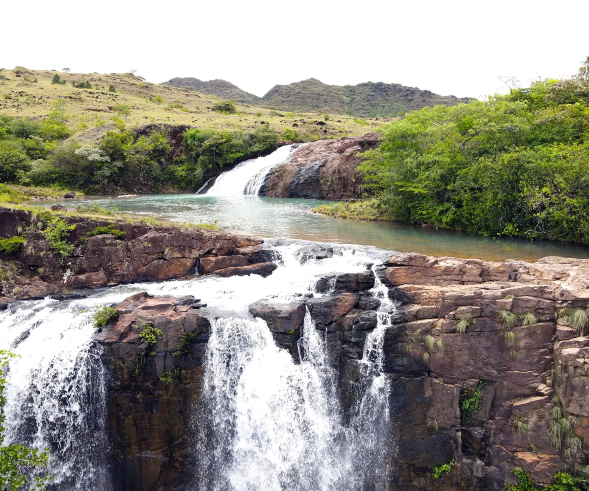 Land with Waterfalls in Santa Fe Panama
