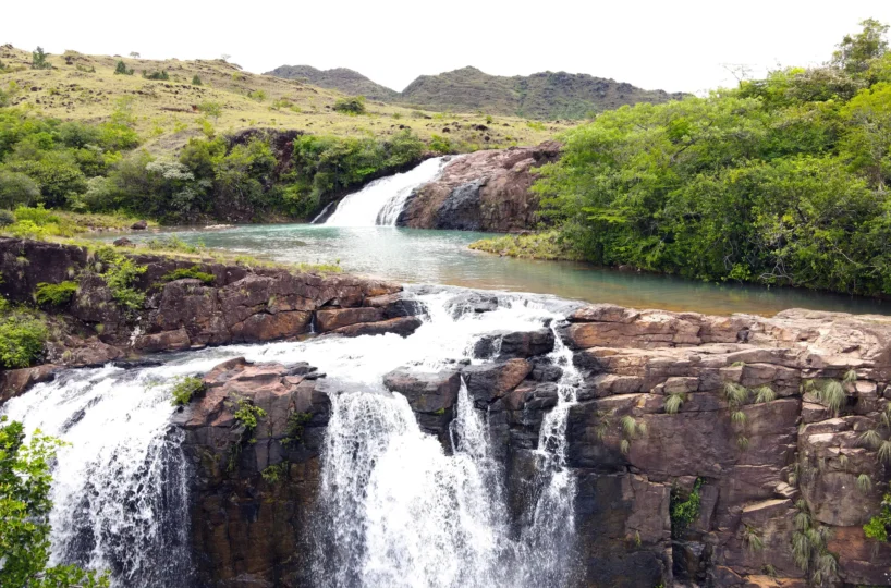 Land with Waterfalls in Santa Fe Panama